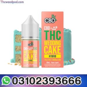 Delta-9 THC Vape Juice: Wedding Cake - Hybrid