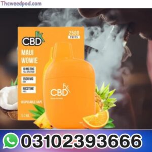 Maui Wowie THC Vape Pen 1500mg CBD Price In Pakistan