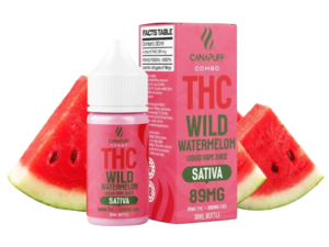CanaPuff THC+ liquid Wild Watermelon, 89 mg, 30 ml In Pakistan

