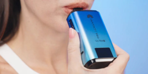 Hayati Pro Ultra Plus Puffs Vape Kit Blue Sour Raspberry