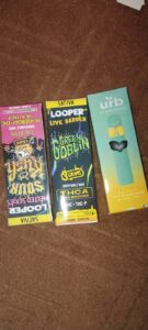 Green Goblin Looper Limited Edition Diamond Live Badder HHC+THC-P Vape 2G