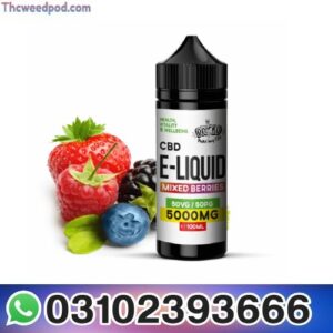 CBD E-Liquid 5000MG Mixed Berries in Multan