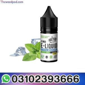 CBD E-Liquid Cool Breeze Flavour 1000MG Max Strength Vape Oil in Pakistan