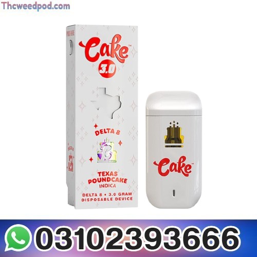Cake Delta 8 Disposable Vape (3g) | High-Quality Delta-8 THC