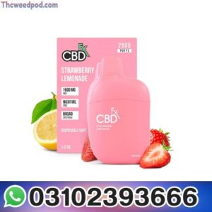 Strawberry Lemonade CBD Vape Pen 1500mg