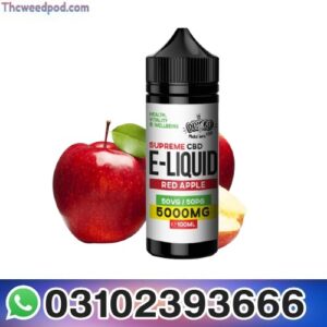 Supreme CBD E-Liquid 10000MG Red Apple