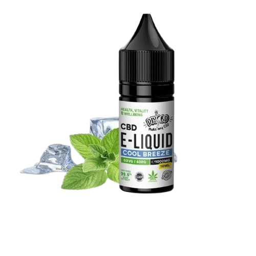 CBD E-Liquid Cool Breeze Flavour 1000MG Max Strength Vape Oil in Pakistan
