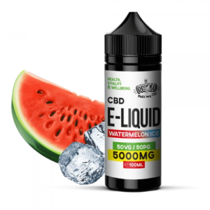 CBD Vape Liquid 5000mg Watermelon ICE 