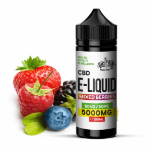 CBD E-Liquid 5000MG Mixed Berries in Multan