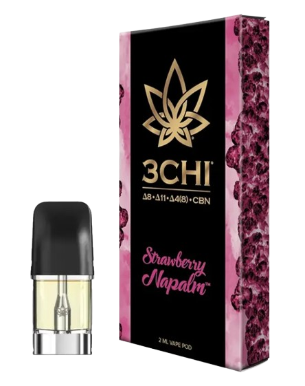 3CHI Delta-8 THC Strawberry Napalm