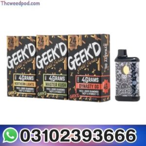 Geekd Gold Series Disposable 4G In Pakistan