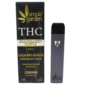 simple garden thc granddaddy purple