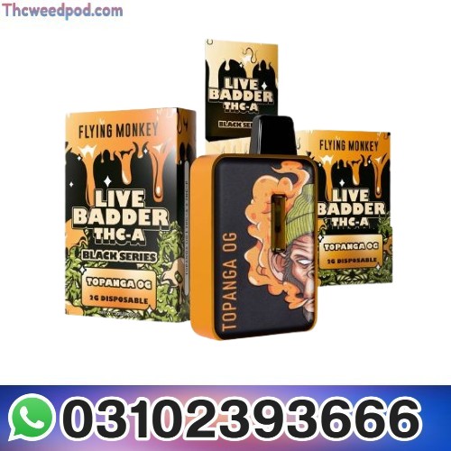 Flying Monkey Live Badder THCA Vape 2G