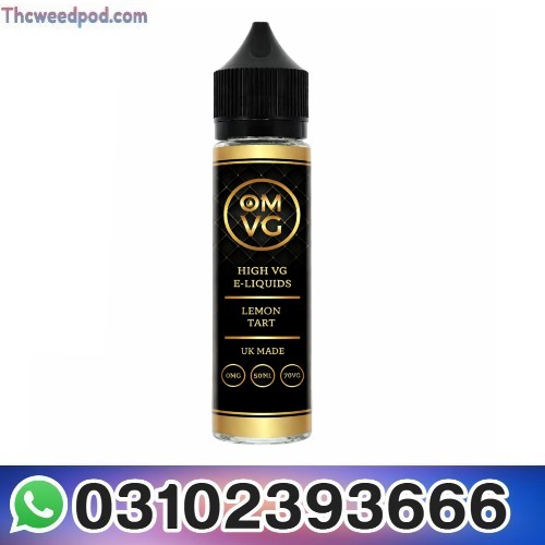 Lemon Tart Shortfill E Liquid 50ml by OMVG