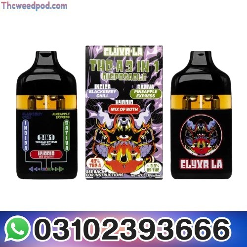 THC-A 3-in-1 Disposable 4 Grams (4000mg)