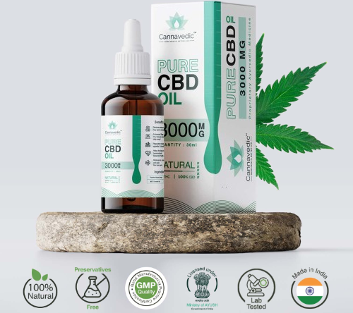 Pure CBD Oil Natural 3000mg | 30ml - 100mg/ml