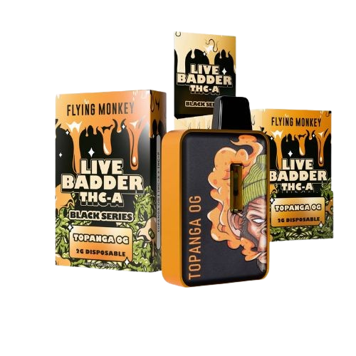 Flying Monkey Live Badder THCA Vape 2G