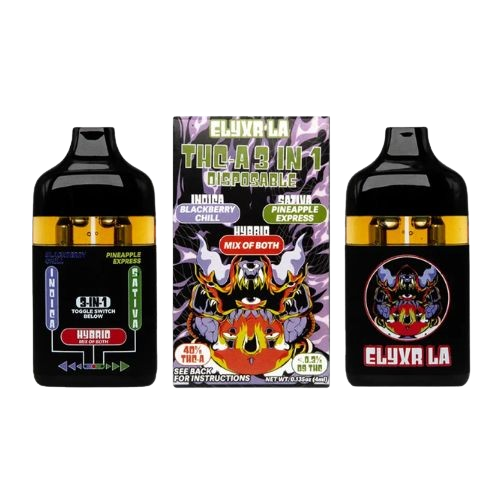 THC-A 3-in-1 Disposable 4 Grams (4000mg)