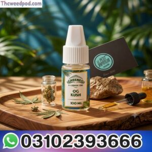 Greeneo E liquid OG kush in Pakistan